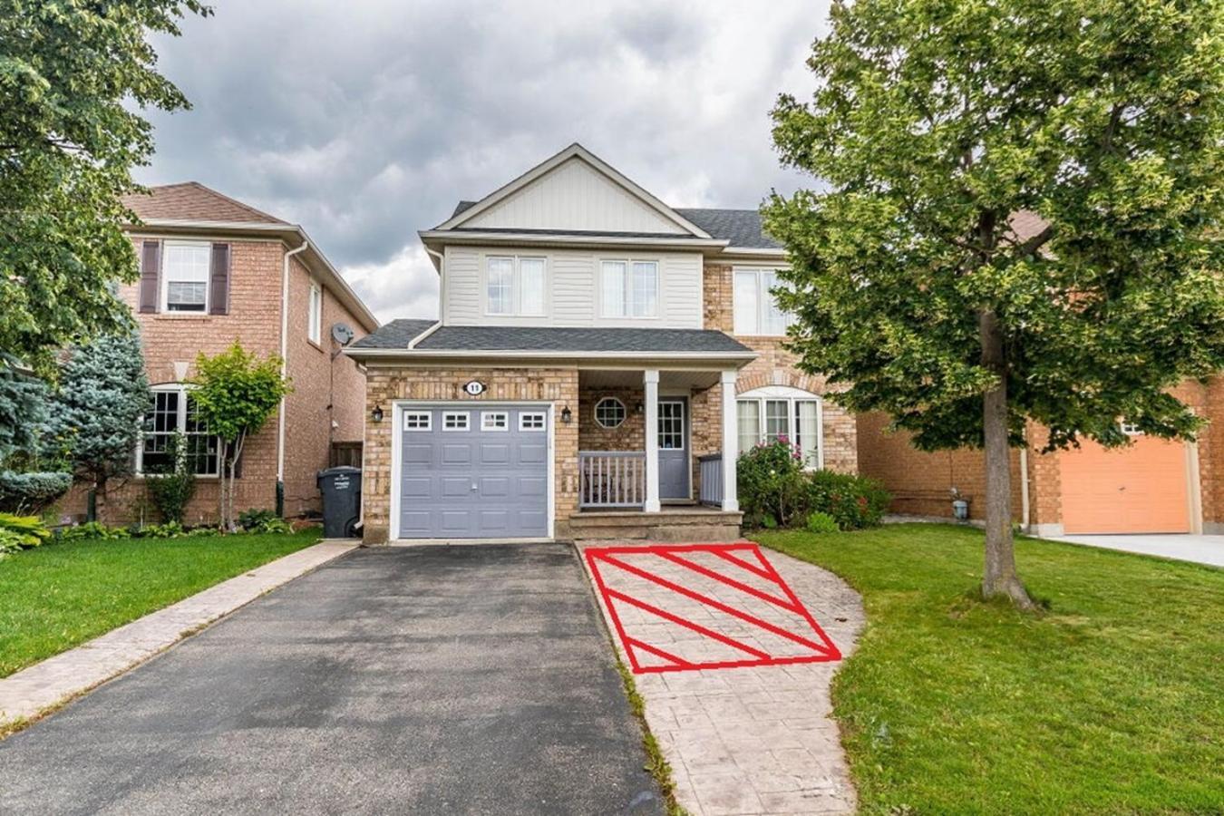 Garden 2 Bedroom Apt - Free Parking Wifi Laundry Workstation Brampton Esterno foto